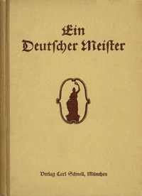 Cover: Ein deutscher Meister