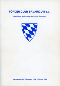 Cover: Förderclub Bavaricum e.V.