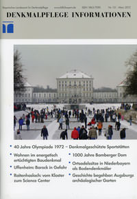 Cover: Denkmalpflege Information 2012/03
