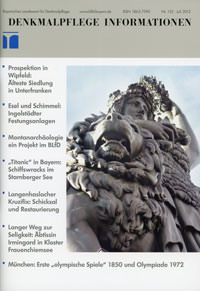 Cover: Denkmalpflege Information 2012/07
