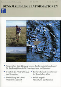 Cover: Denkmalpflege Information 2007/03