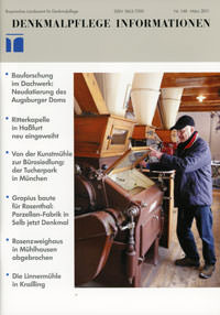 Cover: Denkmalpflege Information 2011/03