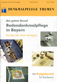 Cover: Bodendenkmalpflege in Bayern