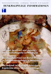 Cover: Denkmalpflege Information 2015/11