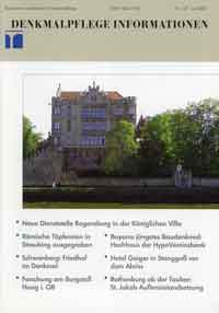 Cover: Denkmalpflege Information 2007/07
