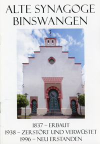 Cover: Alte Synagoge Binswangen