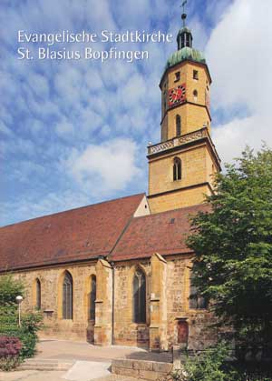 Cover: Evangelische Stadtpfarrkirche St. Blasius Bopfingen