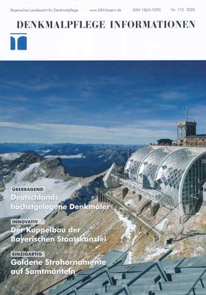 Cover: Denkmalpflege Informationen 2020
