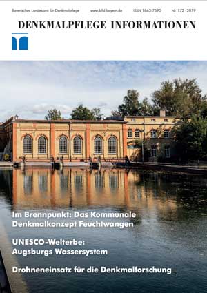 Cover: Denkmalpflege Information 2019