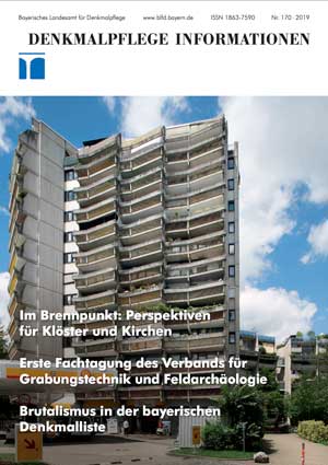 Cover: Denkmalpflege Information 2019
