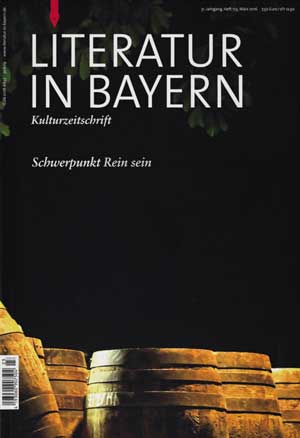 Cover: Literatur in Bayern  Nr. 123