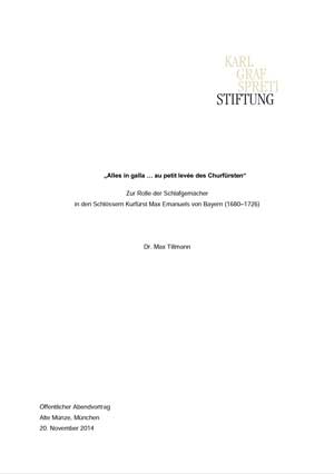 Cover: „Alles in galla … au petit levée des Churfürsten“
