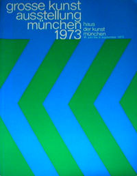 Cover: Grosse Kunstausstellung 1973
