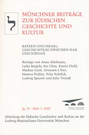 Cover: Lehrstuhl für Jüdische Geschichte und Kultur