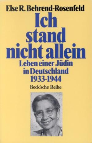 Cover: Ich stand nicht allein