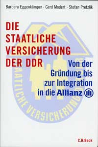 Cover: Die staatliche Versicherung der DDR