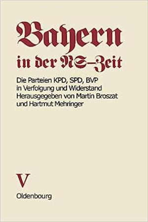 Cover: Bayern in der NS-Zeit