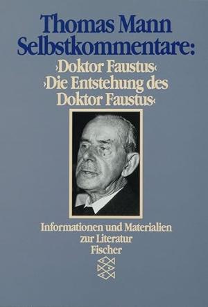 Cover: 'Doktor Faustus' und 'Die Entstehung des Doktor Faustus'