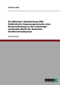 Cover: Die Münchner Abendzeitung 2003
