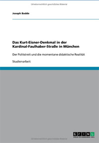 Das Kurt-Eisner-Denkmal