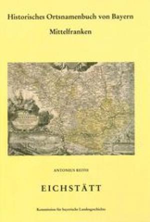 Cover: Historisches Ortsnamenbuch von Bayern