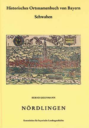 Cover: Historisches Ortsnamenbuch von Bayern