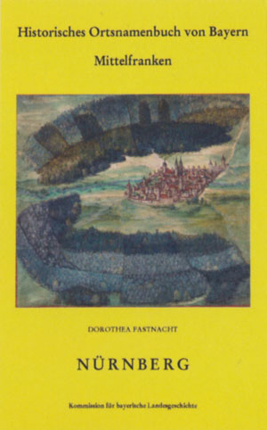 Cover: Historisches Ortsnamenbuch von Bayern