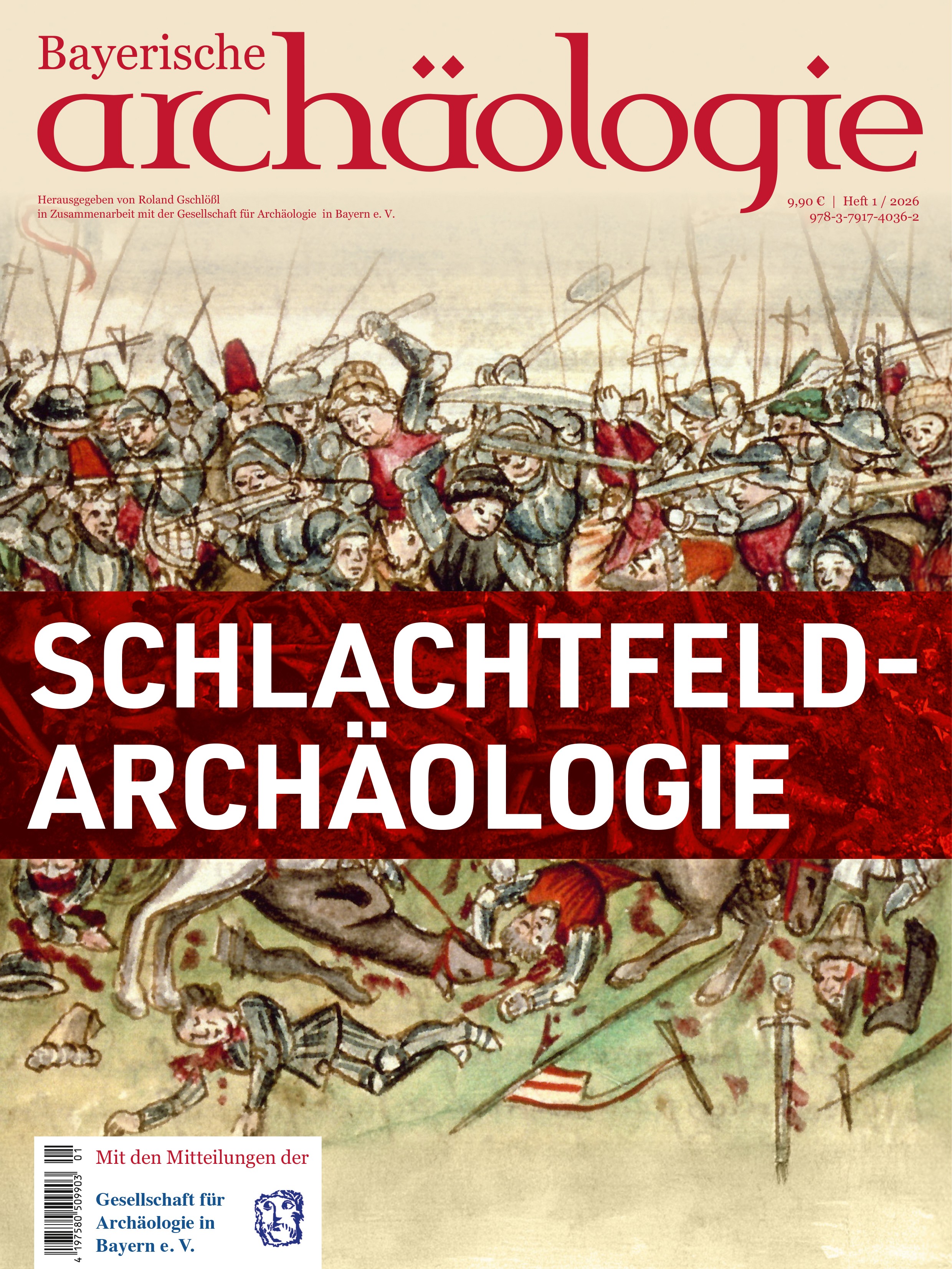 Cover: Schlachtfeld-Archäologie