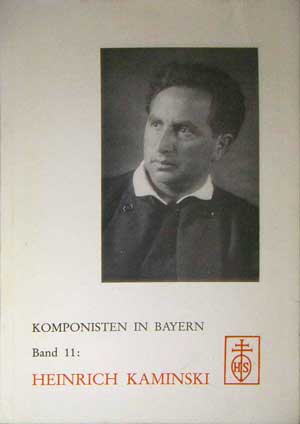 Cover: Heinrich Kaminski