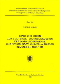 Cover: Stadt und Boden