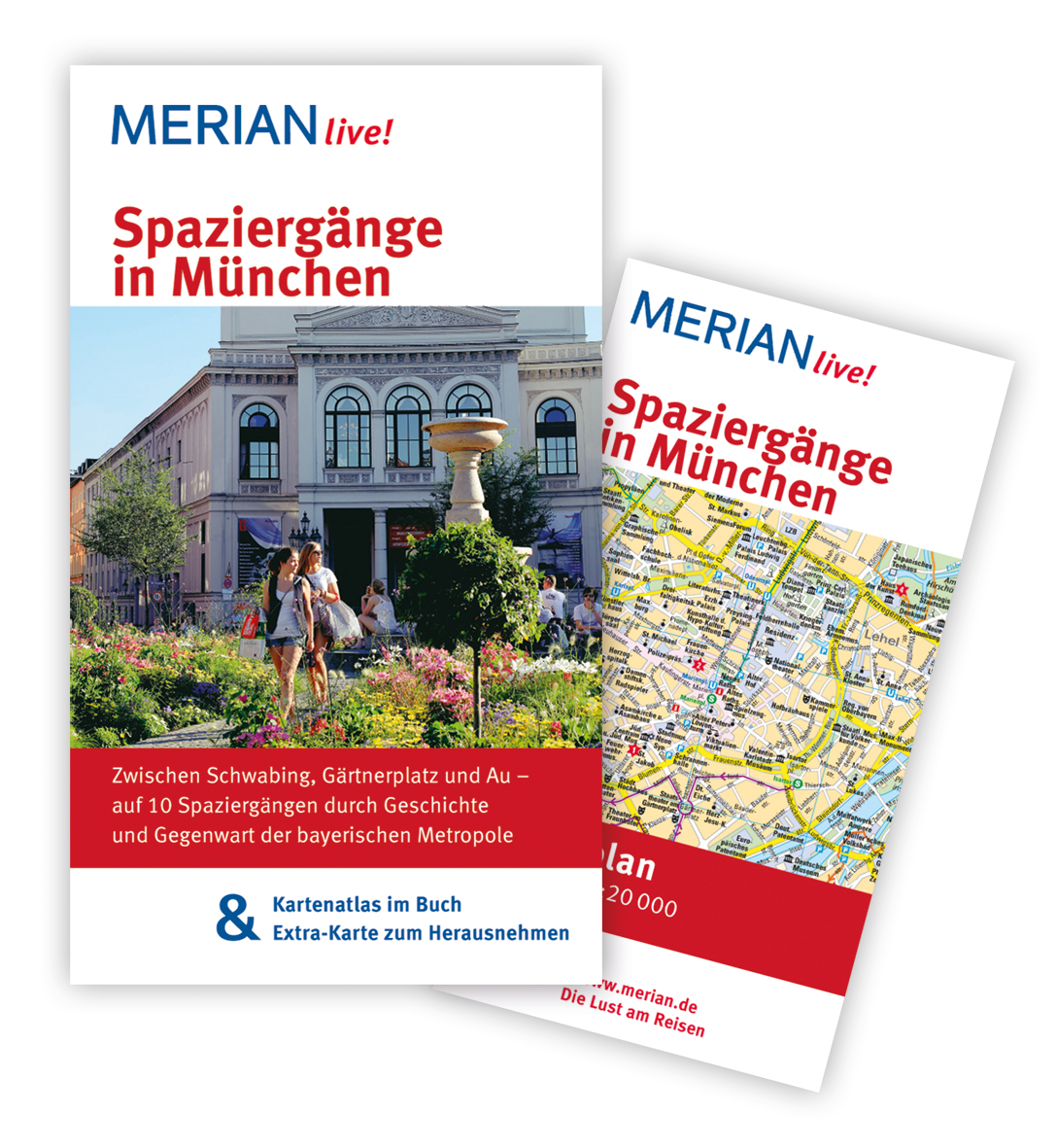 Cover: Reiseführer Spaziergänge in München