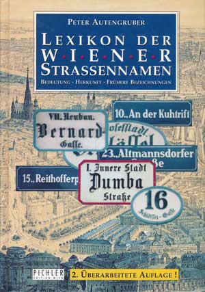 Cover: Lexikon der Wiener Strassennamen