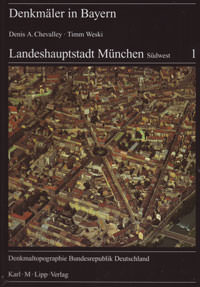 München Buch Denkmäler in Bayern - Landeshauptstadt München