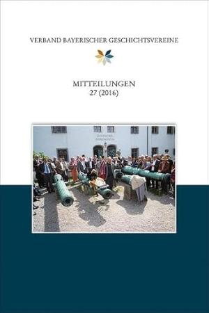 Cover: Mitteilungen des Verbandes bayerischer Geschichtsvereine