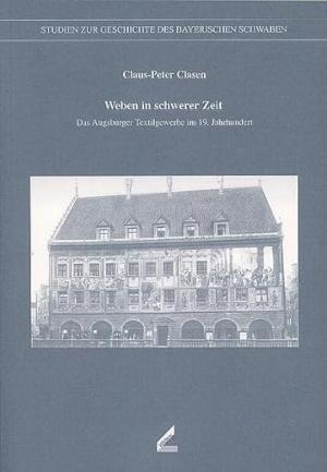Cover: Weben in schwerer Zeit