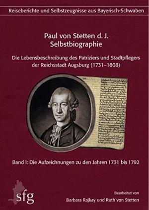 Cover: Paul von Stetten d. J. – Selbstbiographie