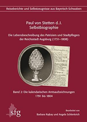 Cover: Paul von Stetten d. J. – Selbstbiographie