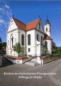 Cover: Kirchen der Katholischen Pfarrgemeinde Kißlegg im Allgäu