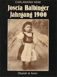 Cover: Josefa Halbinger