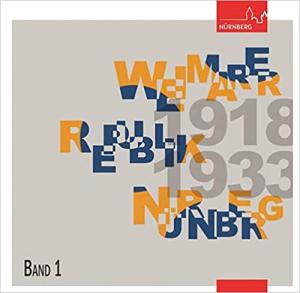 Cover: Weimarer Republik Nürnberg 1918 1933