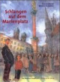 München Buch Schlangen auf dem Marienplatz
