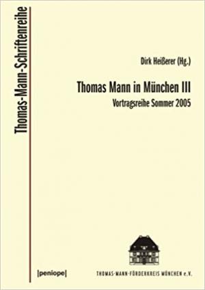 Cover: Thomas Mann in München III