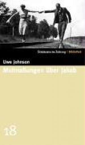 Cover: Mutmaßungen über Jakob