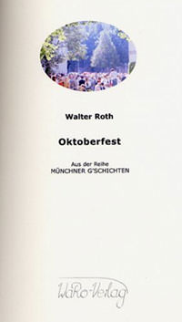 Buchcover von Oktoberfest von Roth Walter