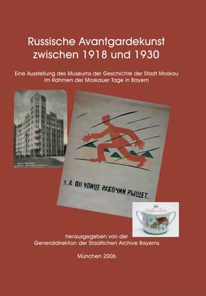 Cover: Russische Advantgardekunst zwischen 1918 und 1930