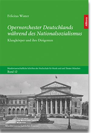 Cover: Opernorchester Deutschlands während des Nationalsozialismus