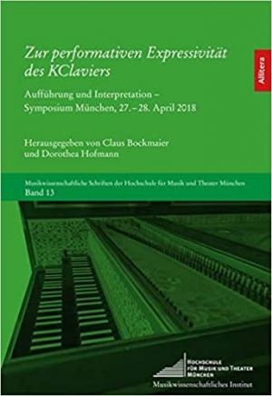 Cover: Zur performativen Expressivität des KClaviers