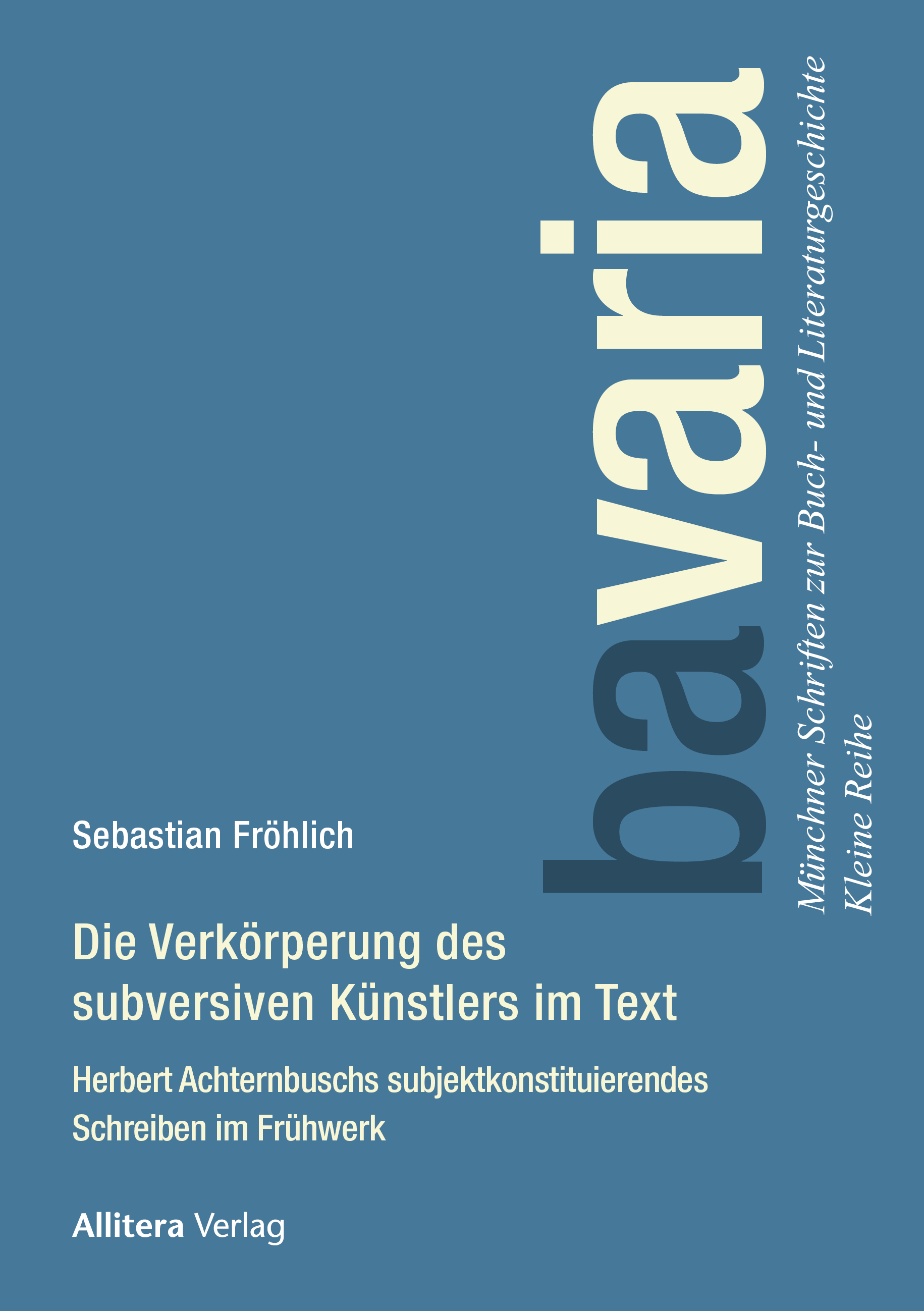 Die Verkörperung des subversiven Künstlers im Text