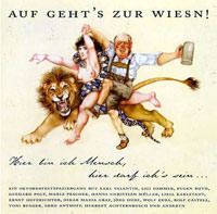 Buchcover von Auf geht s zur Wiesn! von Karl Valentin, Gerhard Polt, Toni Berger