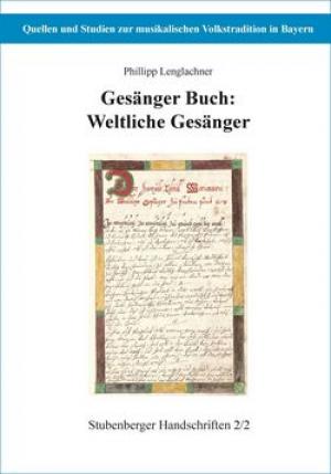 Cover: Gesämger Buch: Weltliche Gesänge